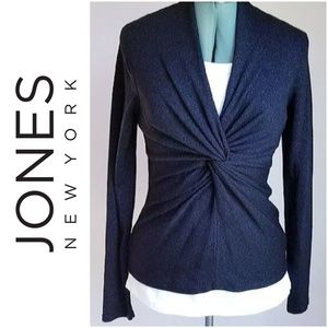 Jones New York Signature Metallic sweater M